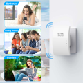 WiFi Extender Covers Up to 20 Devices 300Mbps