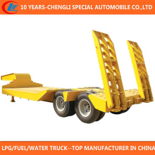 30t 35t 2 Axle Heavy Duty Lowbed Semi Trailer