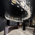 New design office big luxury modern project chandelier