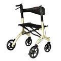 Medical Products Rollator Walker with Wide Padded Seat