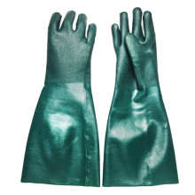 PVC Fully Coated Glove with Sandy Finish and Cotton&Jersey Liner