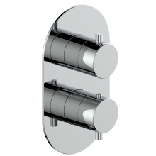 Concealed Thermostatic Mixer with 2-way Diverter