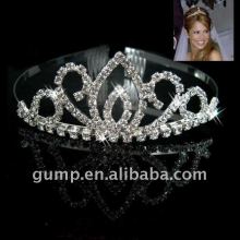 Tiaras en cristal de strass