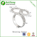 Manufactory Price Diamond Double C Finger Rings Of Jewelry