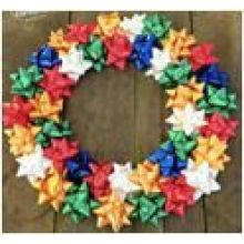 Wholesale Star Bow for Thanksgiving Day Christmas Decoration