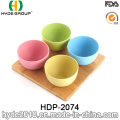 2016 New Style Eco-Friendly Bamboo Fiber Bowl (HDP-2074)