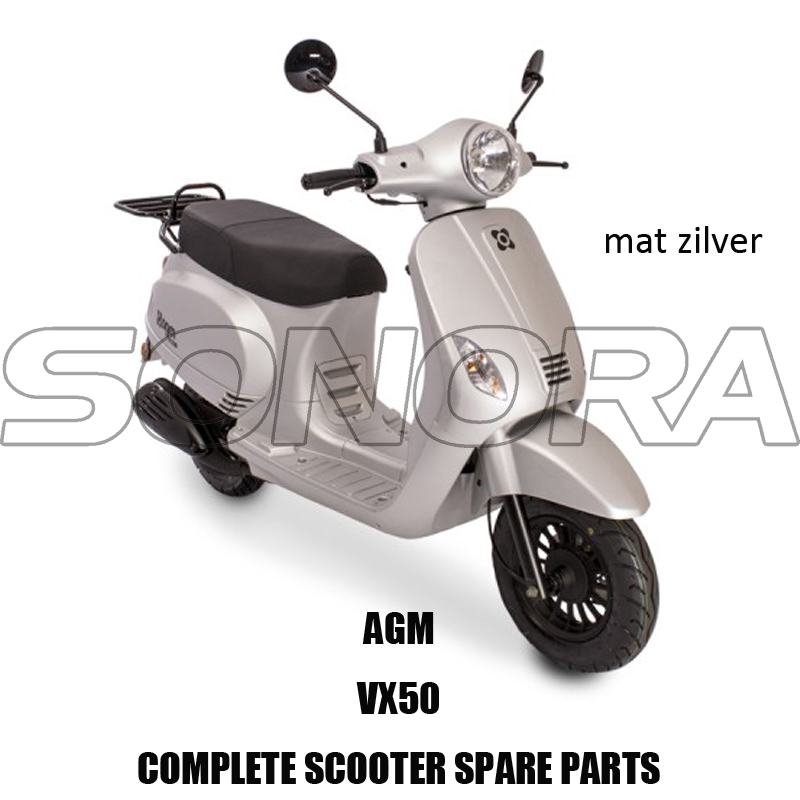 AGM VX50-mat zilver