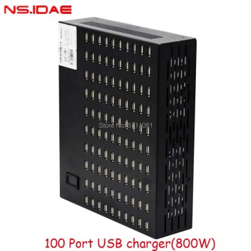 800W Hochleistungs -USB -Ladegerät 100 Ports