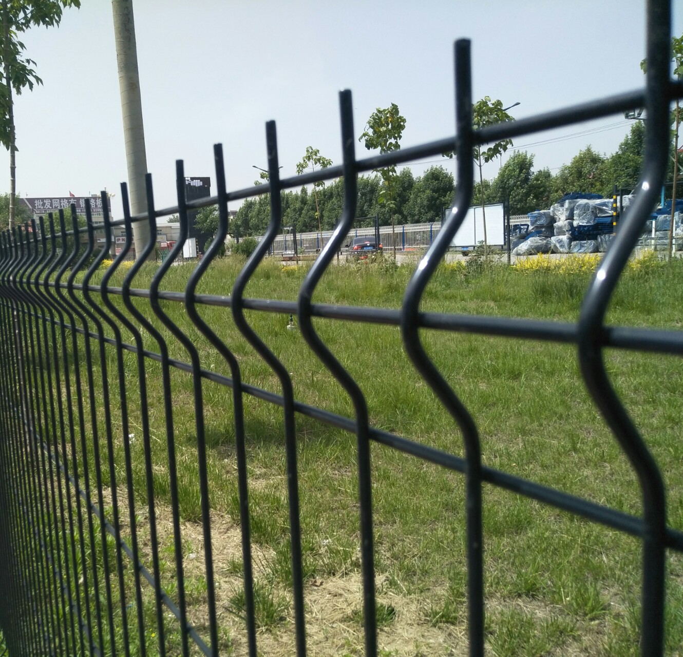 3D Curved Fence Panel