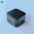 Black Square glass jar child resistant for CBD