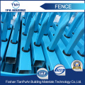 cheap powder coated metal steel fence