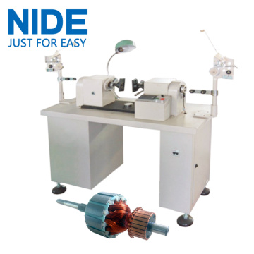 Semi-auto Armature Small Rotor Coil Winding Machine