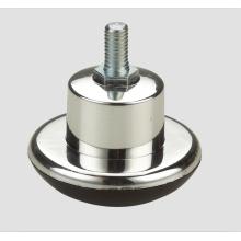 Furniture Caster Carpet Wheel Thread Chrome