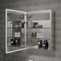 AmazonModern Bathroom Decorative Acrylic LED Mirror Cabinet