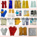 Winter Work Glove, Leather Winter Working Glove, Cow Grain Leather Fleecy Lined Winter Warm Working Glove