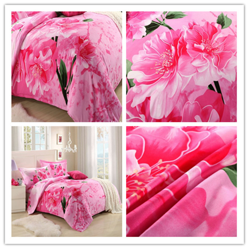 Cotton Bedsheet Sets Printed Cotton Fabric