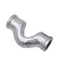 water faucet fitting crossover malleable iron pipe fitting