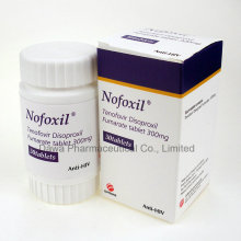 Nofoxil 300mg Tenofovir Disoproxil Fumarato Tableta para la lucha contra el VIH