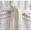 Canasin 5 Star Hotel Piping Bathrobe Luxury 100% cotton