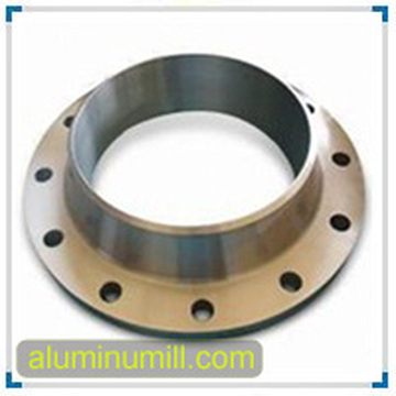 Brida de cuello de soldadura de aluminio ASTM / ANSI 6061 T6