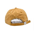 Sombrero de papá de algodón amarillo personalizado