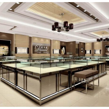 Custom Jewelry Store Showcase and Counter