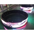 Flexible indoor curve LED display screen