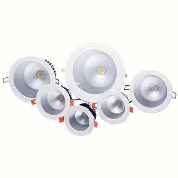 7W LED Alunimum COB downlight