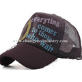 Fashion print custom mesh trucker cap hat for sale