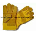 Arbeiter Mode Arbeit Arbeitssicherheit Rindsleder Split Leder Handschuhe