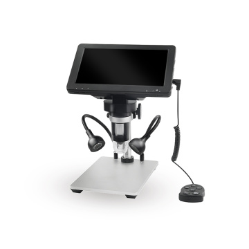LCD 7-Zoll 1200x 12MP Mikroskop mit LED-Leuchten