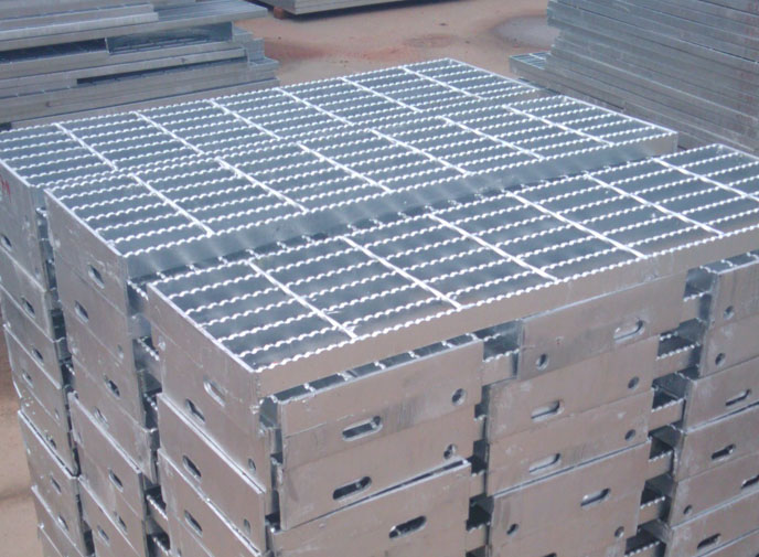 Serrated Steel Stair Treads Grating