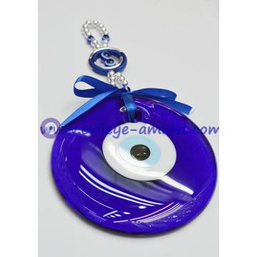 Large Blue Evil Eye Protection Hanging Ornament