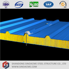 Low Cost Fiber Glass Wool Sandwich Panel