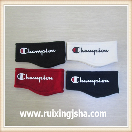 kids printed sport fleece headband