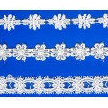 Sex chemical lace fabric trim for sexy wedding dresses