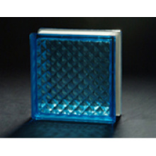 190*190*80mm Blue Lattice Glass Block Used to Decorate & AS/NZS2208: 1996