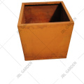 Corten Steel Rusty Flowerpot Metal Planter