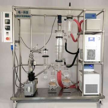 CBD extraction molecular distillate machine system