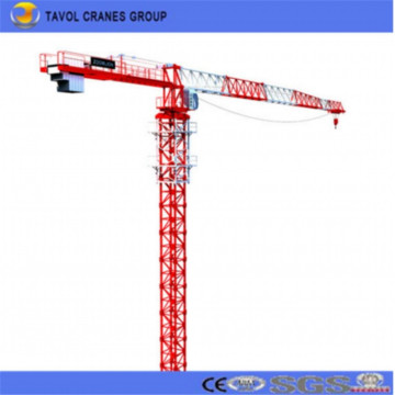 Grue à tour Fabricant China Flattop Tower Crane