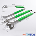 4 Pieces stainless steel BBQ Tools Set