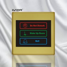 Hotel Doorbell System Outdoor Panel in Plastic Outline Frame (SK-dB2300S3A)