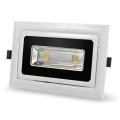 Die-Casting Aluminum Alloy COB Square Indoor LED Ceiling Light Fixture From China