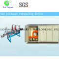 Dispositivo de regulação de pressão de gás não corrosivo, equipamento de regulação de pressão