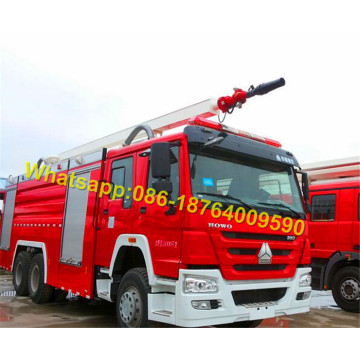 6X4 Water Foam Fire Fighting Tank Truck 12000L