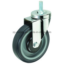 Medium Sized Biaxial PU Screw Caster Wheels