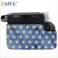 Star Denim Fabric Camera Bag