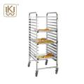 Pizza -Brotplatte Trolley, Bäckerei Kühlregaltrolley