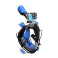 GoPro Compatible Snorkel Mask- Panoramic Full Face Design