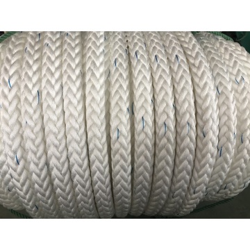 12-Strand Chemical Fiber Ropes Mooring Rope Polypropylene, Polyester Mixed, Nylon Rope